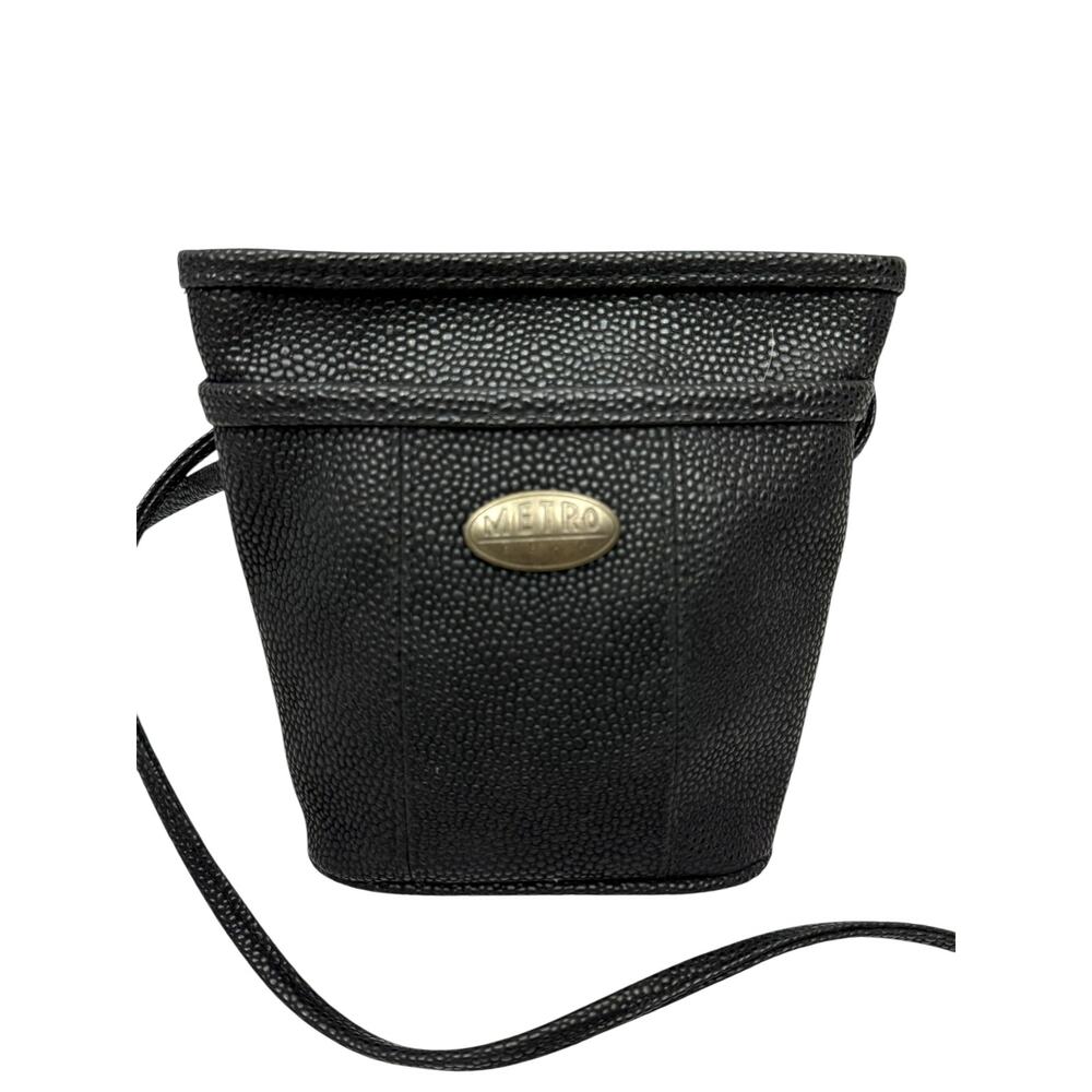 90's METROGEAR faux stingray mini bag